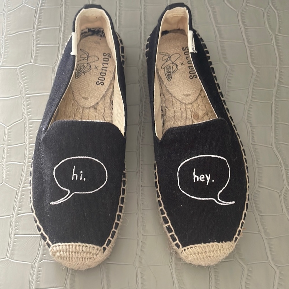 Soludos woman’s espadrille flats size 5